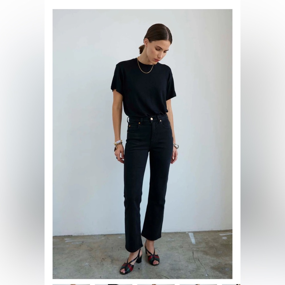 The Kenickie Jean in Washed Black SOLD OUT STYLE